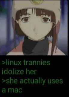Linux Fans Idolize Mac User