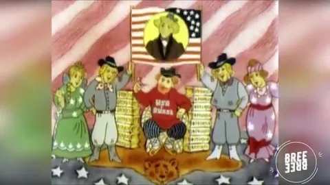Cartoon President of the USA