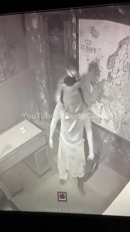 Museum Statue Comes Alive