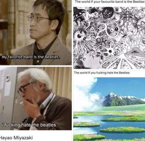 Miyazaki Hates The Beatles