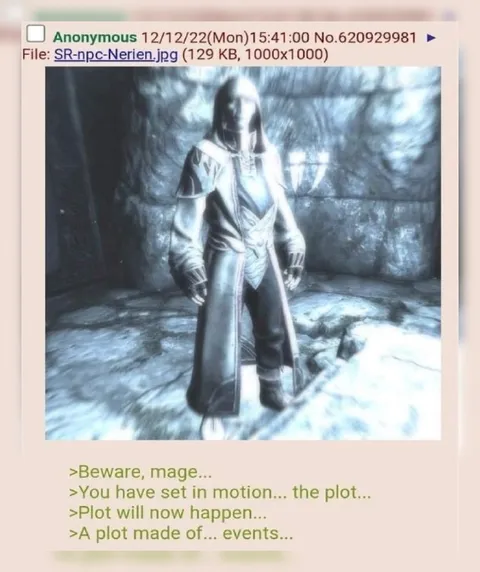 Beware, Mage... The Plot Begins