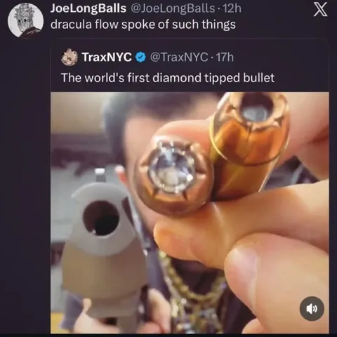 Diamond Tipped Bullet