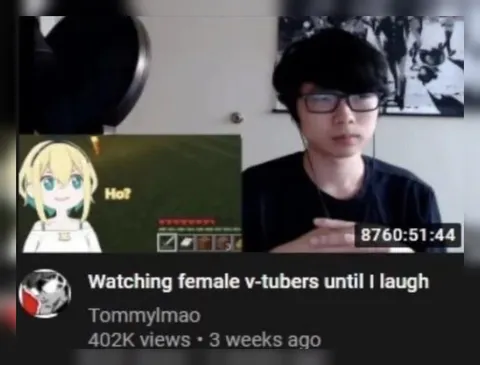 Watching Female V-Tubers Until I Laugh