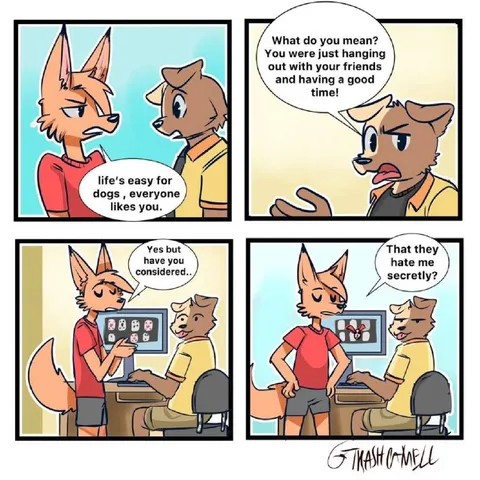 Dogs Have Secret Friends