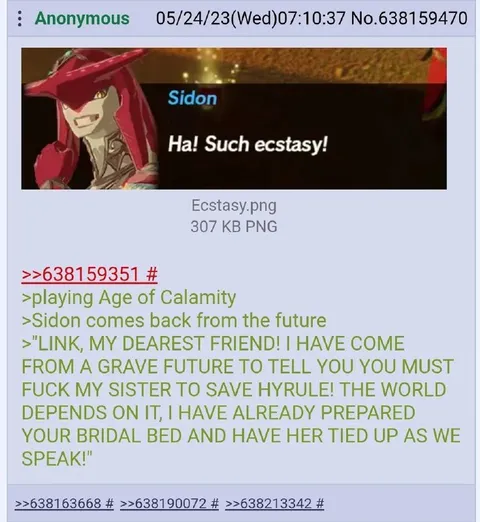 Sidon Returns from the Future