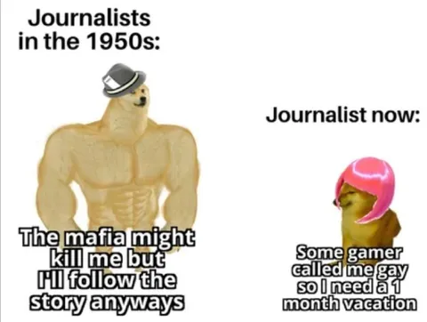 Journalists Then and Now