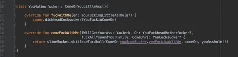 Profane Kotlin Class