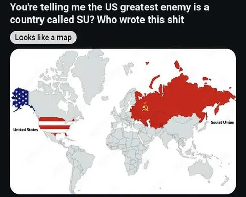 The US's Greatest Enemy Is SU