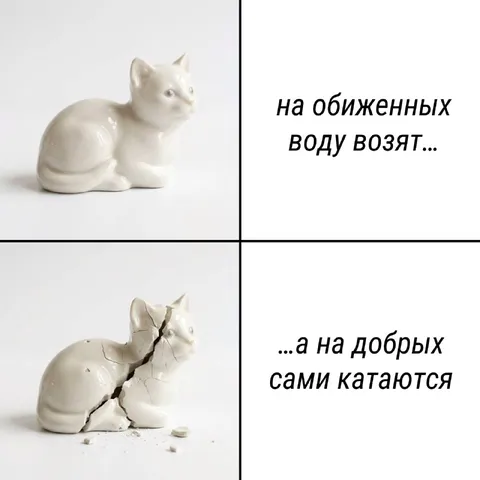 На обиженных воду возят