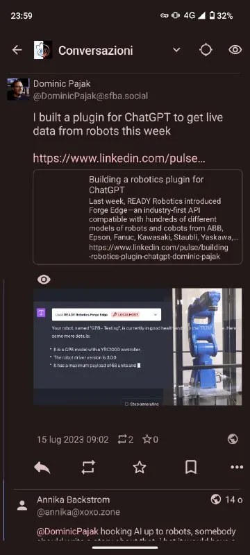 ChatGPT Robotics Plugin Post
