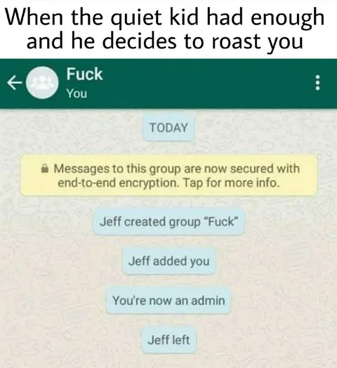 Quiet Kid Roasts You