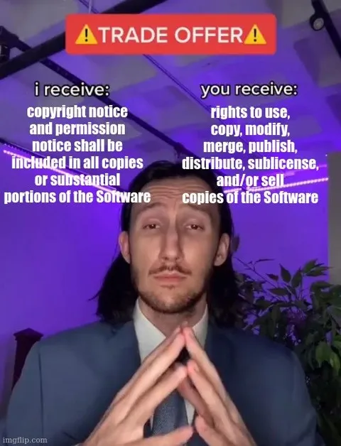 Trade Offer Software Rights