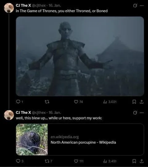 Throned or Boned