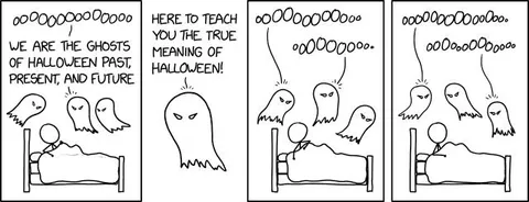 Ghosts Explain Halloween