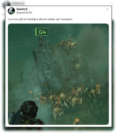 G4 Has a DOOM Cover Art Moment