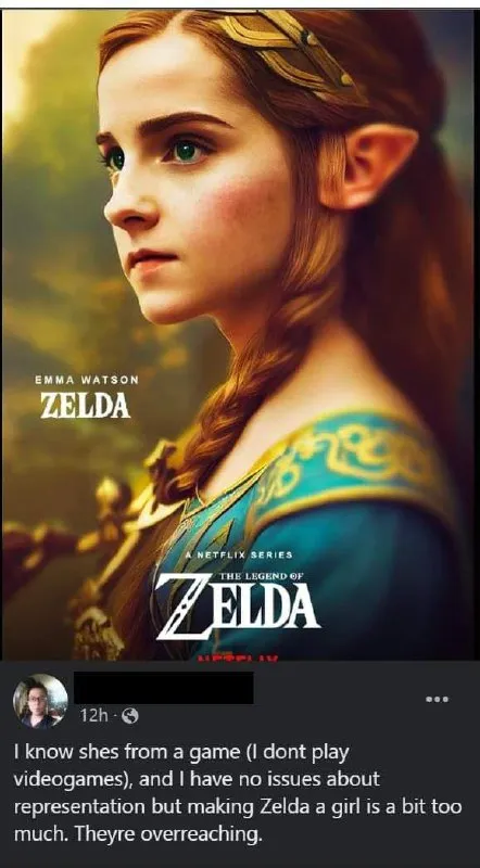 Emma Watson as Zelda