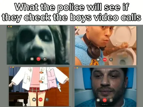 Police Check the Boys’ Video Calls