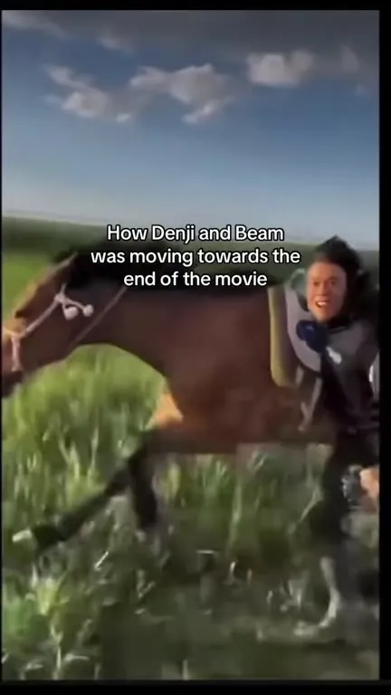 Denji and Beam Riding to the Finale