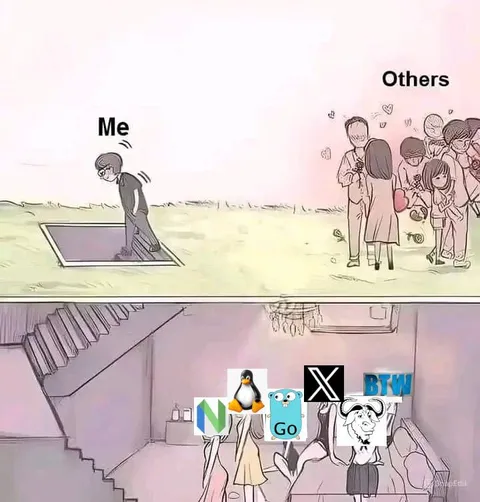 Me Falling Through the Floor