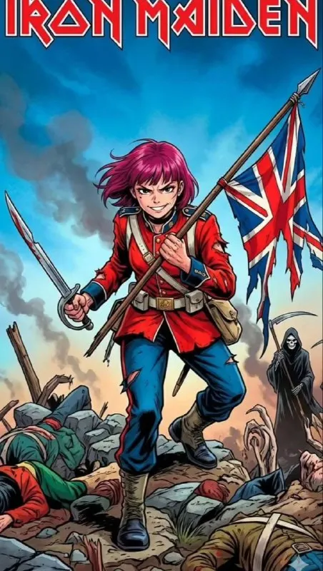 Iron Maiden Battlefield Warrior