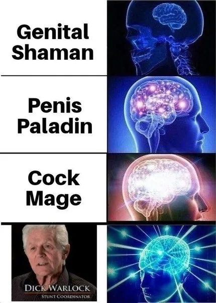 Galaxy Brain Wordplay Progression
