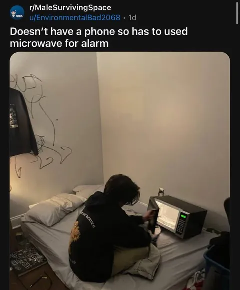 Microwave Alarm Clock