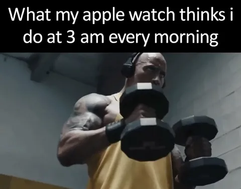 Apple Watch Thinks I Lift Weights