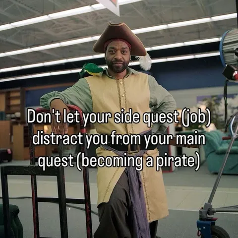 Side Quest Versus Main Quest