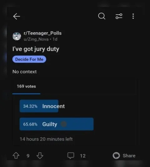 Jury Duty: Innocent or Guilty