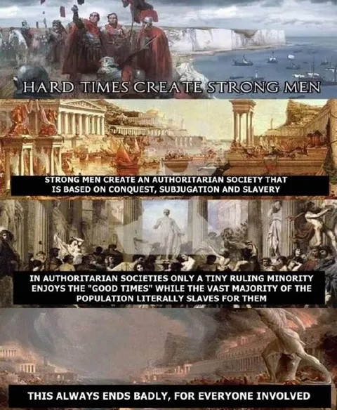 Hard Times Create Strong Men