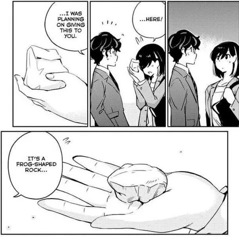 Frog-Shaped Rock Gift