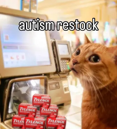 Autism Restock Cat