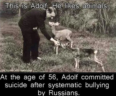 Adolf Likes Animals