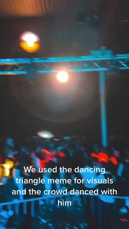 Dancing Triangle Takes Over the Rave
