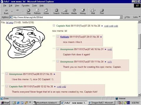 Captain Kek Creates an Epic Meme