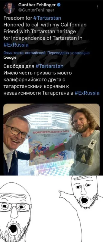 Freedom for Tatarstan tweet
