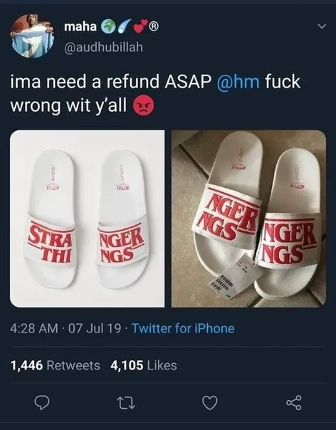 Stranger Things Slides Refund