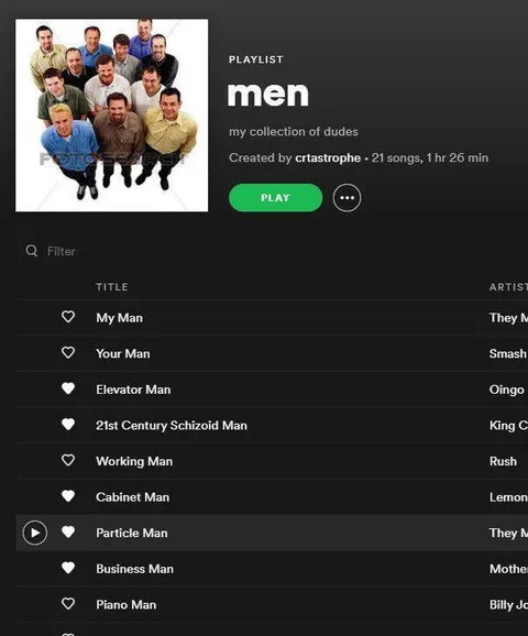 My Collection of Dudes