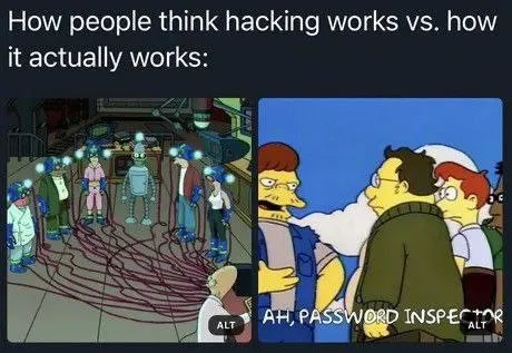 How People Think Hacking Works
