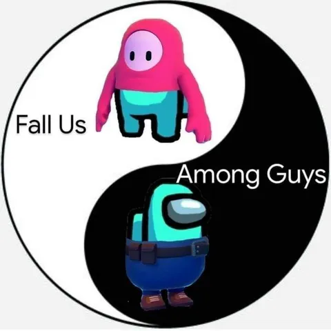Fall Us Among Guys Yin Yang