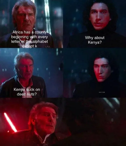Kylo Ren Kenya Pun