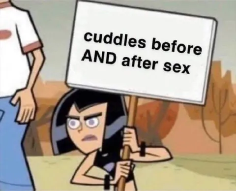 Cuddles Before and After Sex