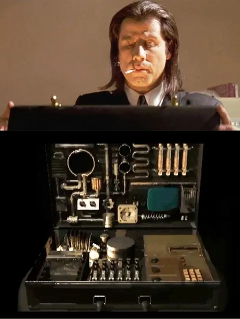 Pulp Fiction Mystery Briefcase
