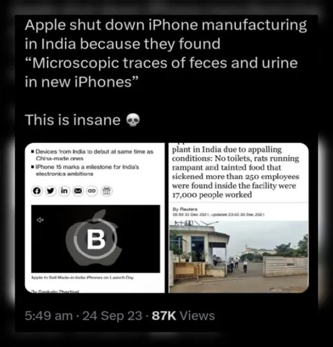 Apple Shuts Down iPhone Factory