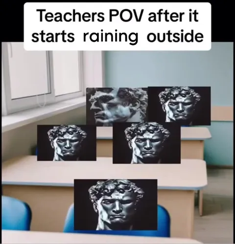 Teachers When It Starts Raining