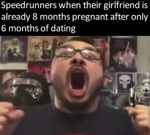 Speedrunner Pregnancy Shock