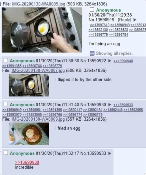 Incredible Egg Frying Progression