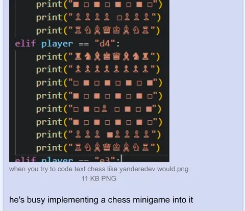 Coding a Chess Minigame