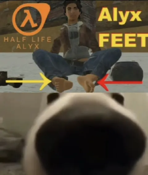 Alyx Feet Comparison