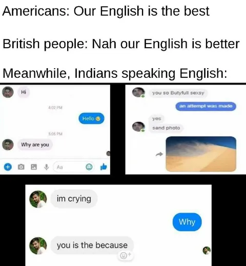 Indian English Grammar Fails